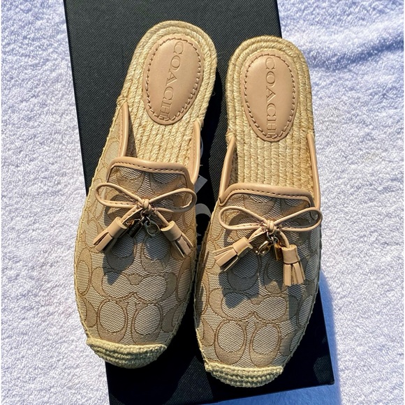 BNIB COACH FG3481 CASSIDY ESPADRILLE - Picture 7 of 12